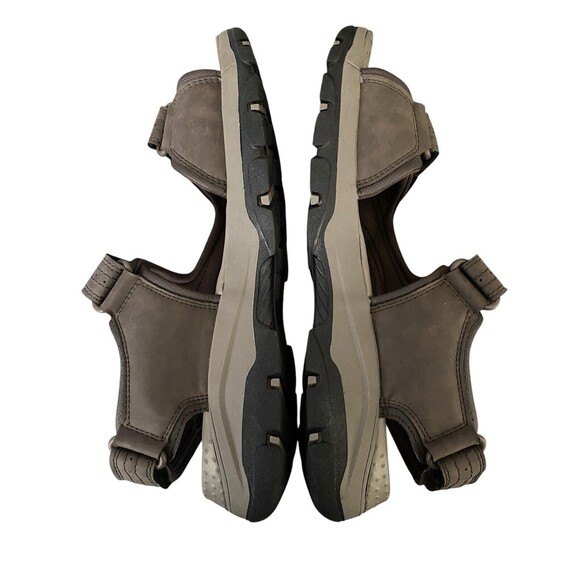 Skechers Tresmen Garo Sandals Brown Size 12 - Picture 5 of 9